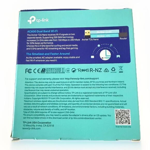 TP-LINK Archer T2U Nano AC600 Wireless USB Adapter - Picture 2 of 3